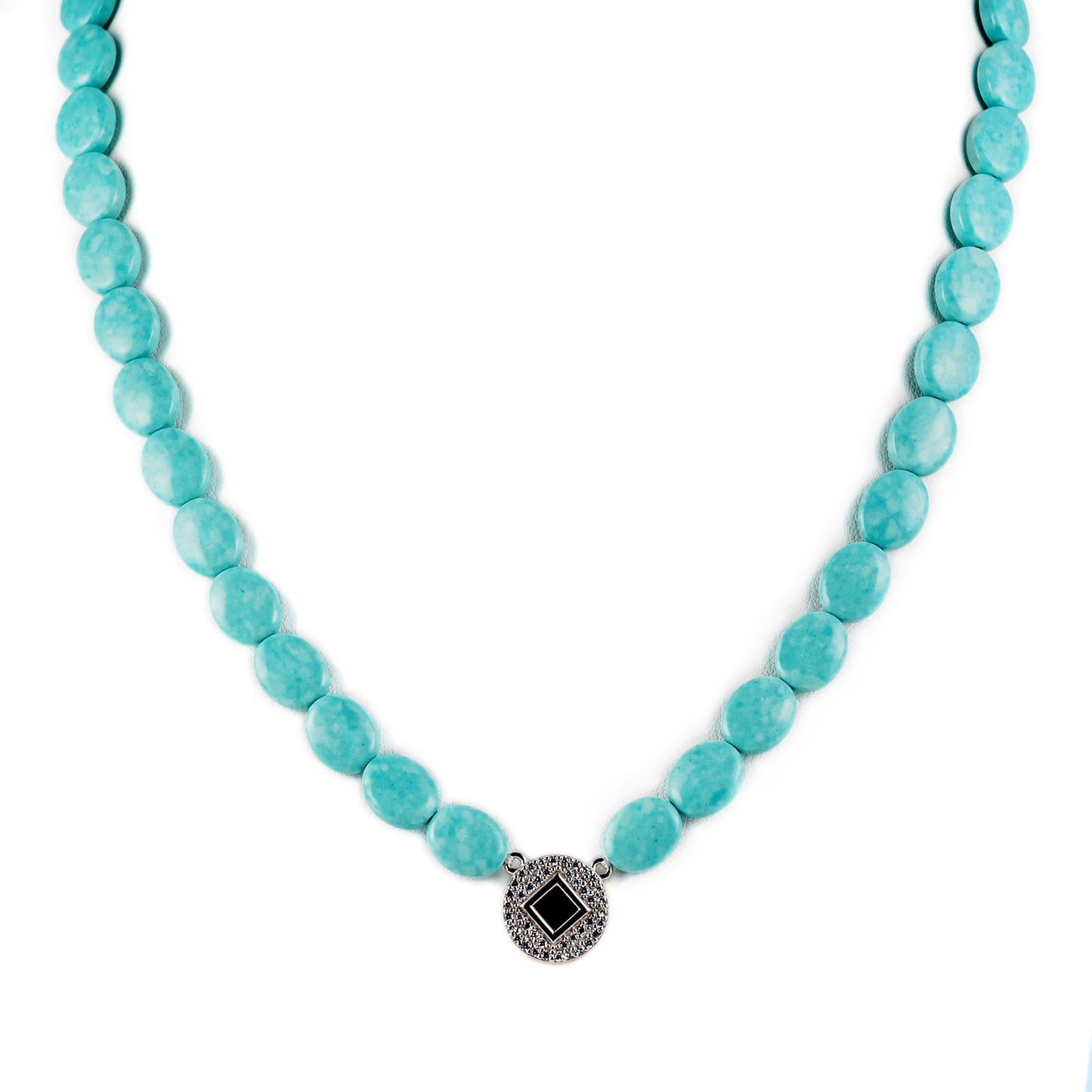 Azure Elegance Larimar Necklace