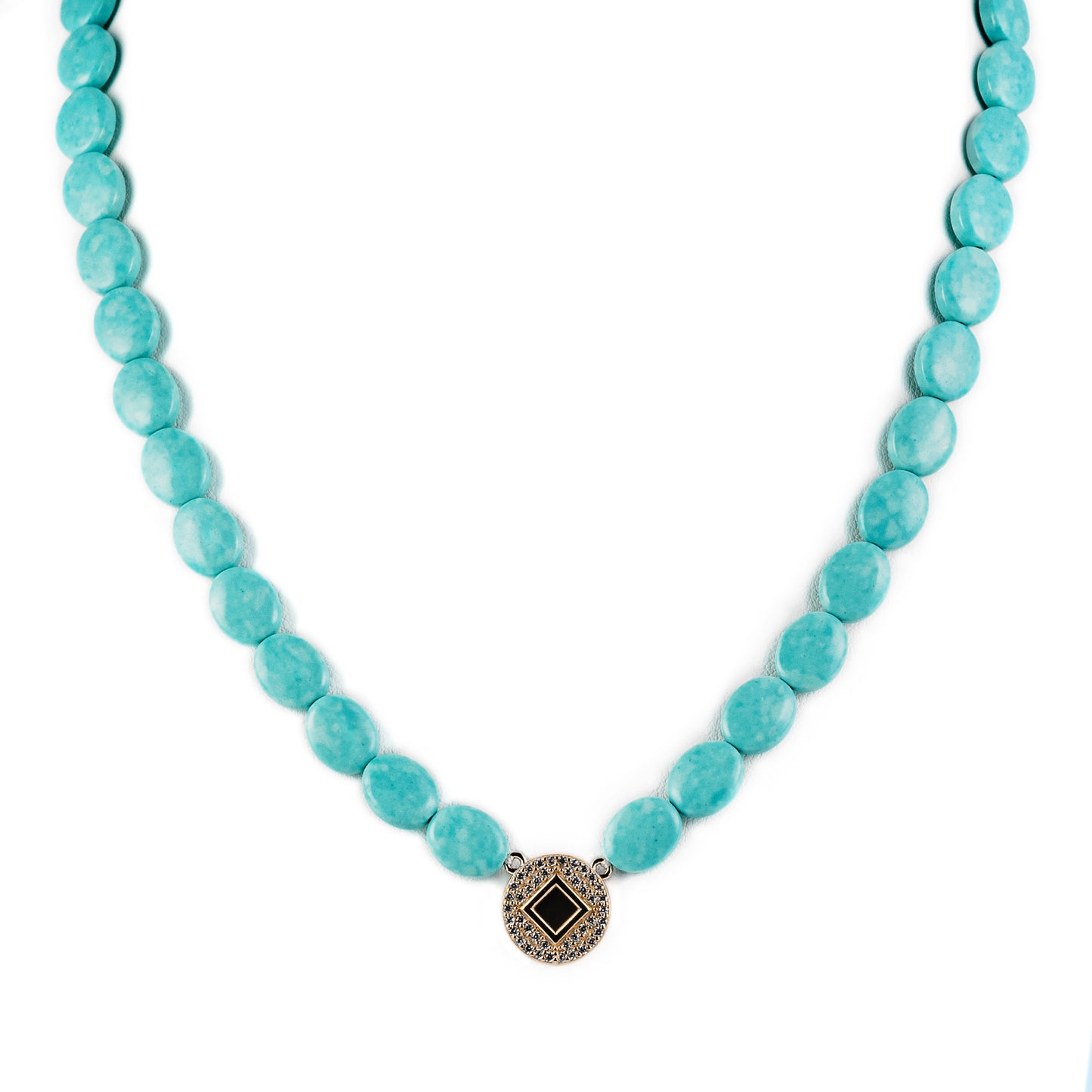 Azure Elegance Larimar Necklace