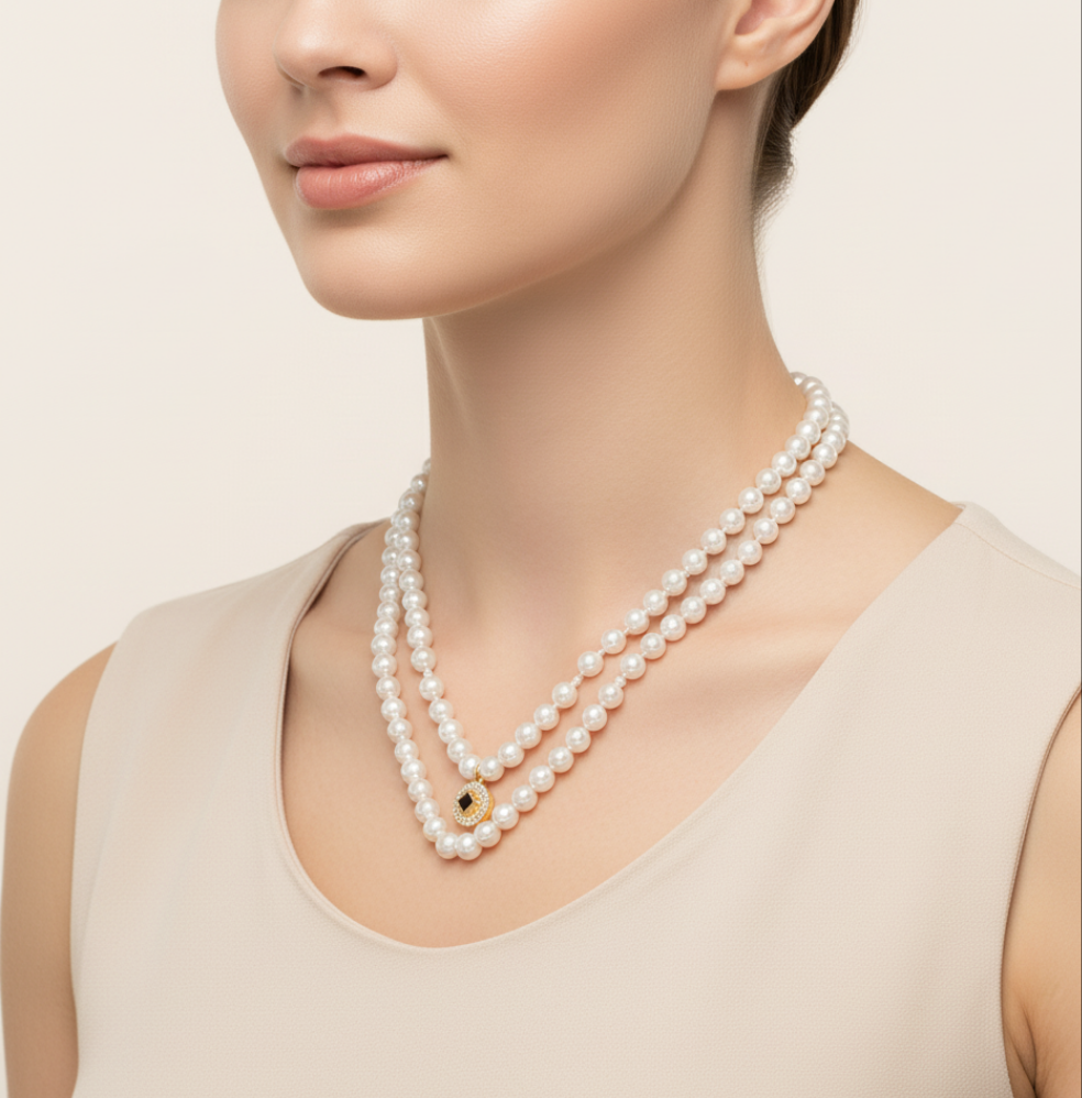Pure Faith Pearl Necklace