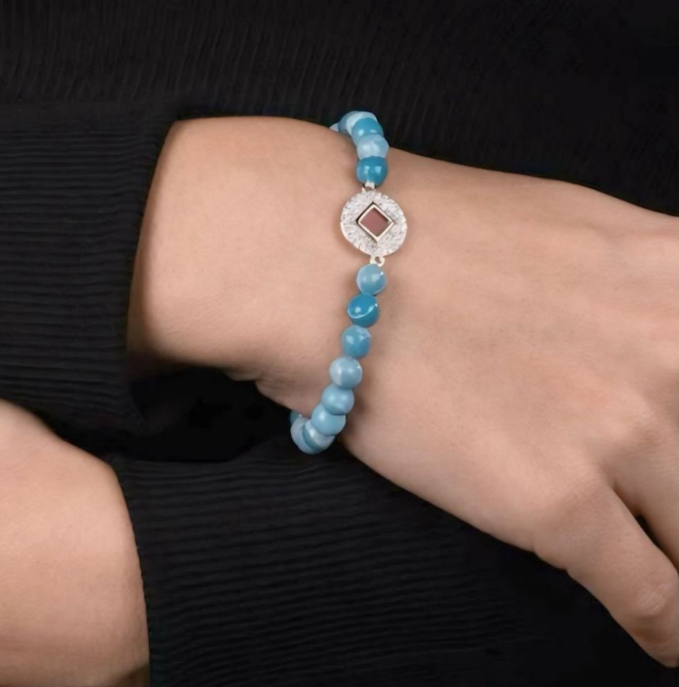 Larimar Elegance Bracelet
