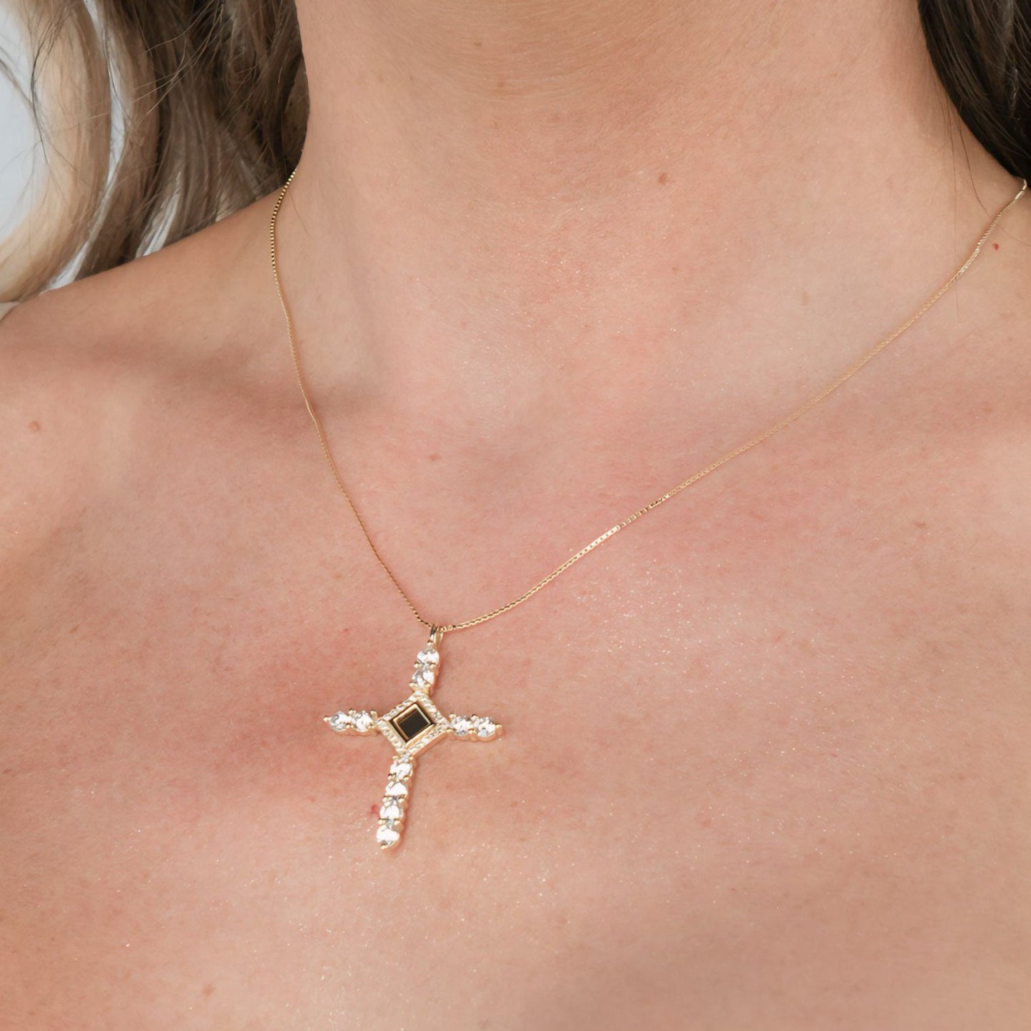 Cross Crown Necklace