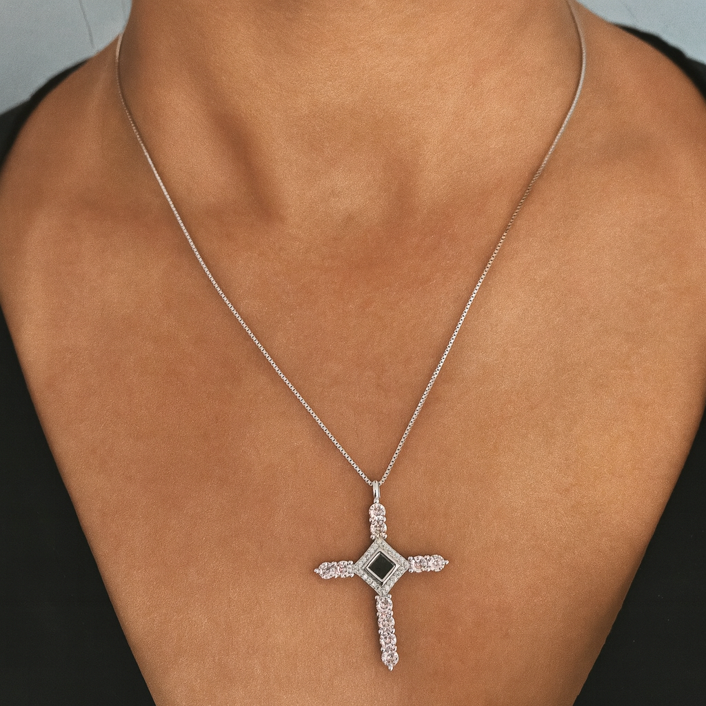 Cross Crown Necklace