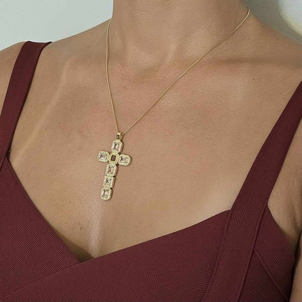 Royal Cross Necklace