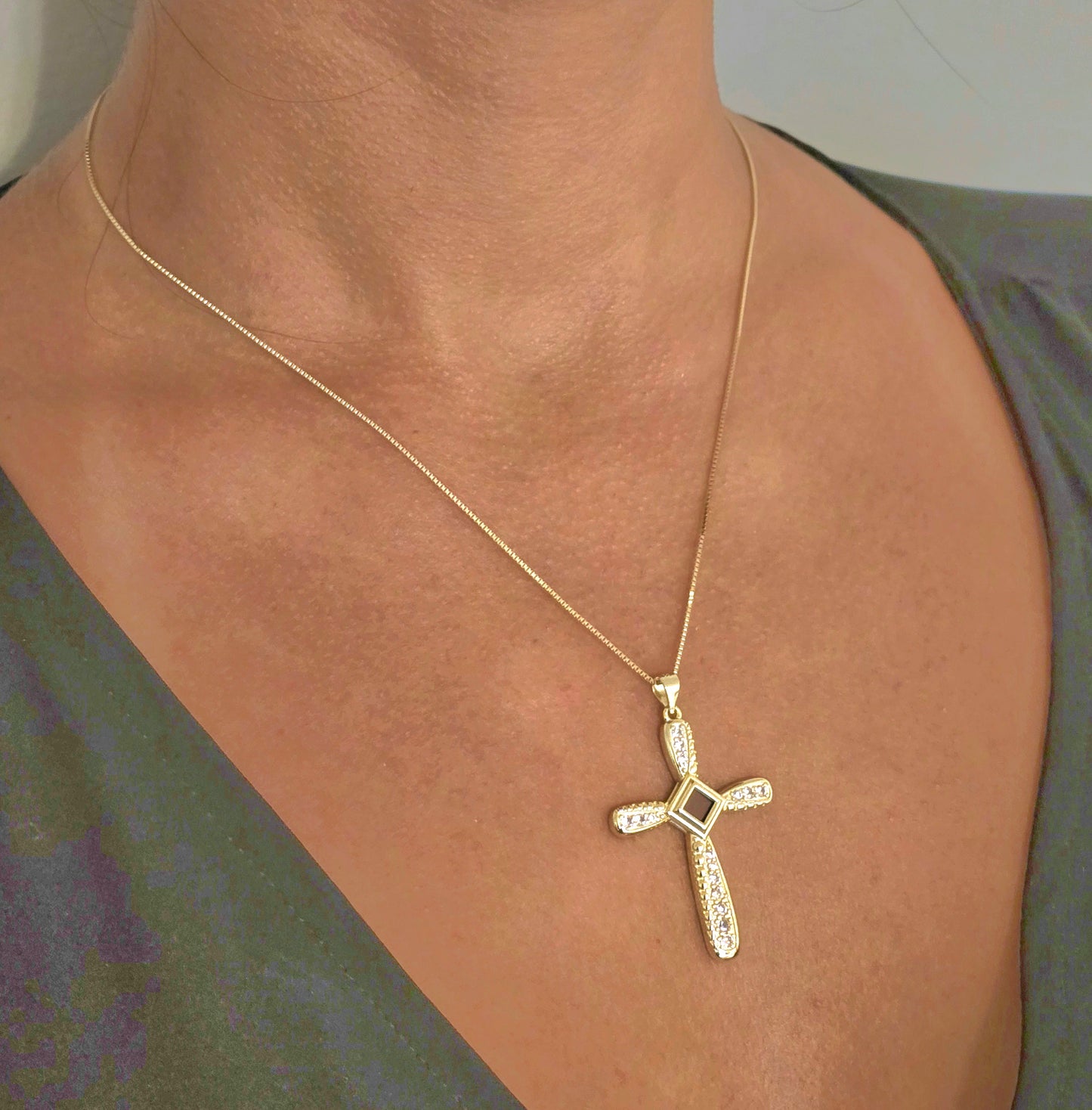 Asli Cross Necklace