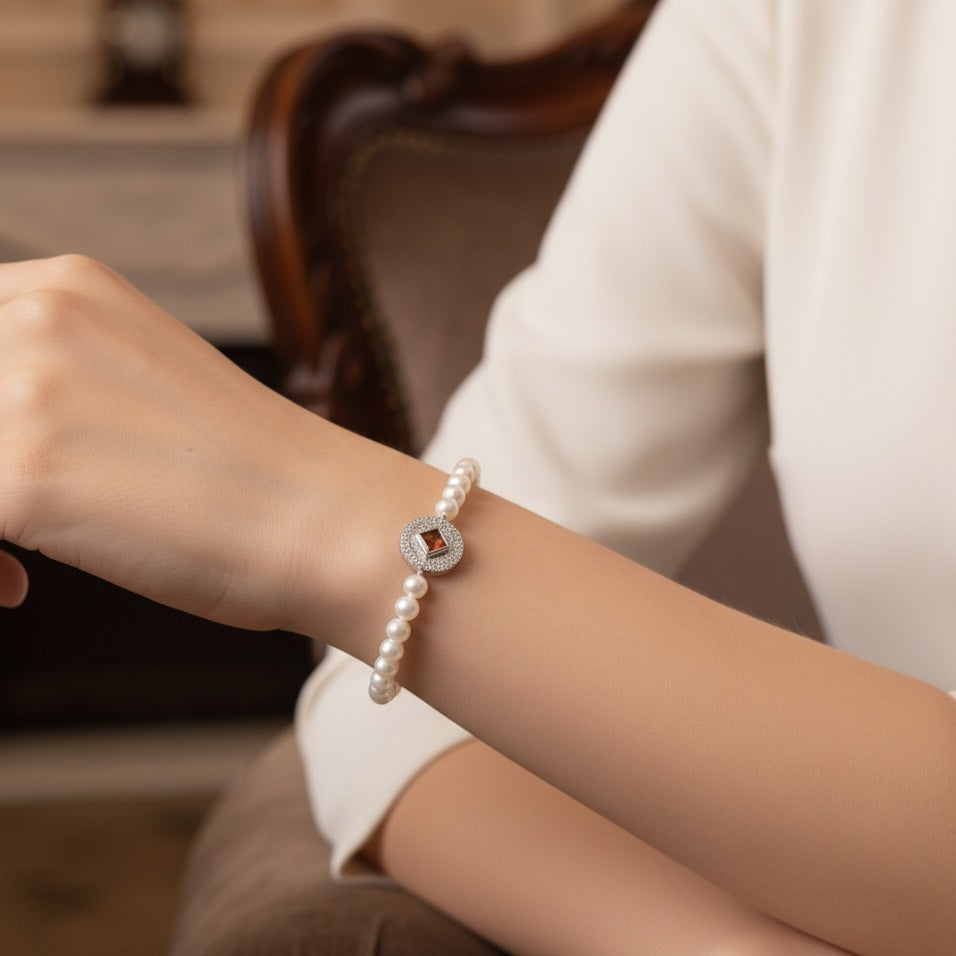 Eternal Grace Pearl Bracelet