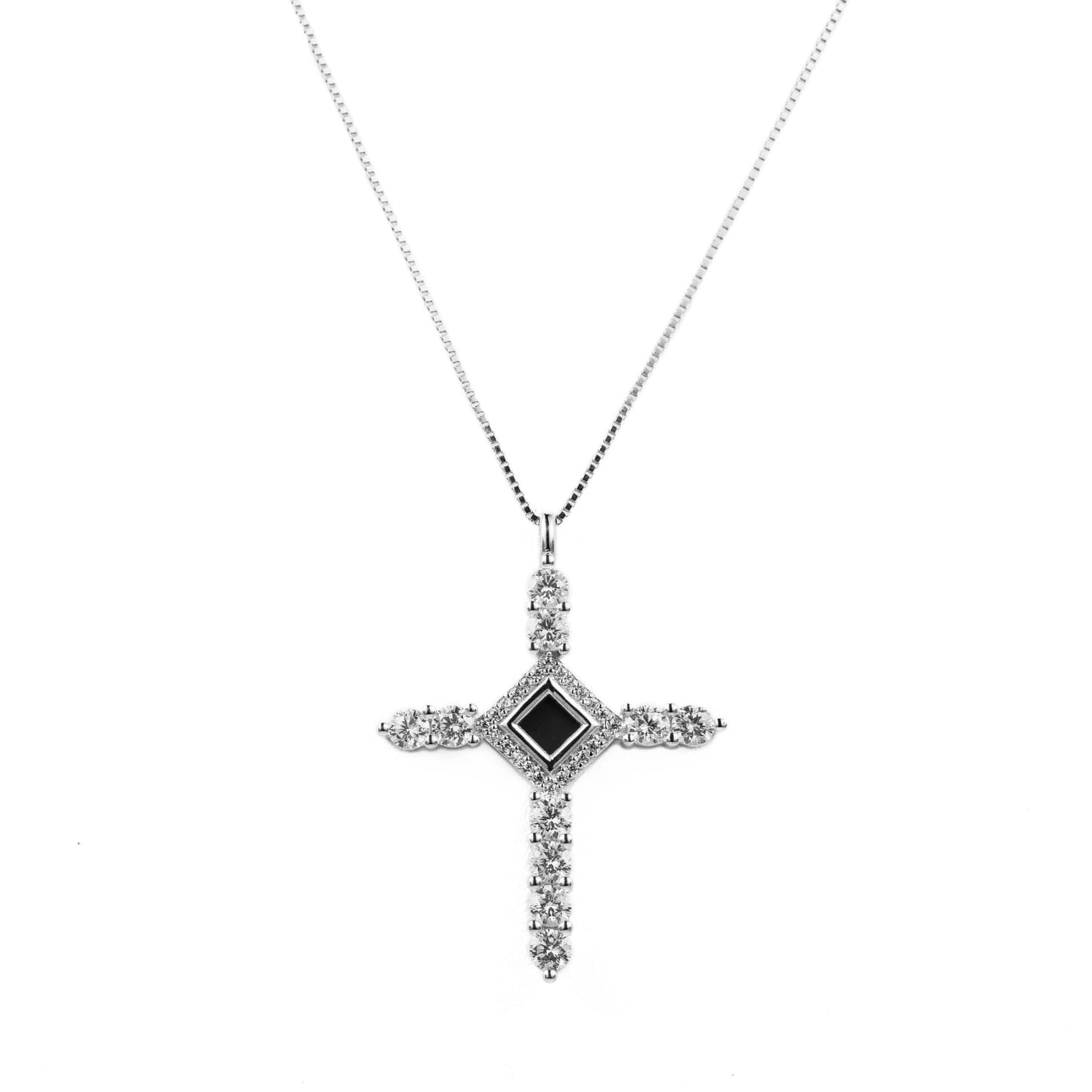 Cross Crown Necklace