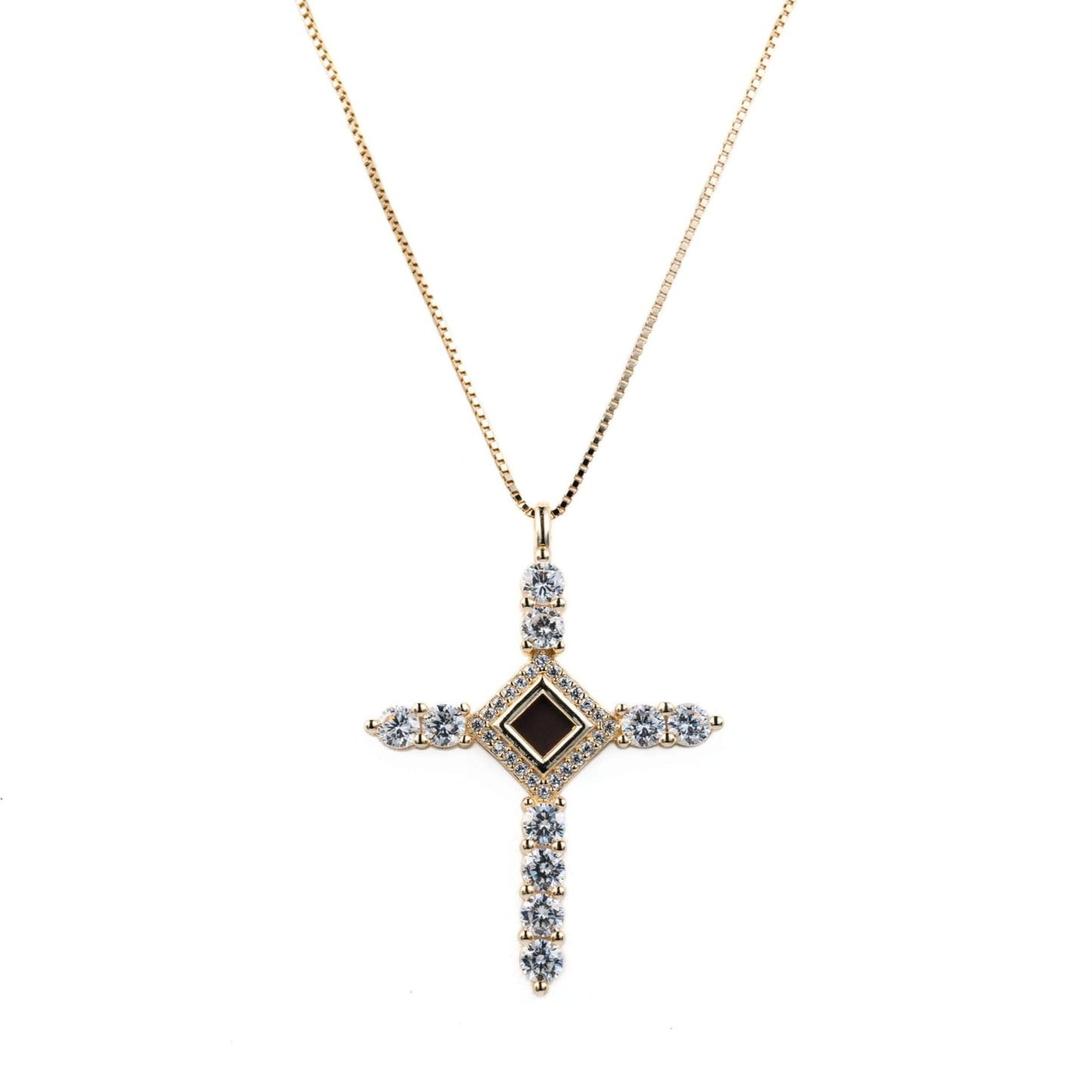 Cross Crown Necklace