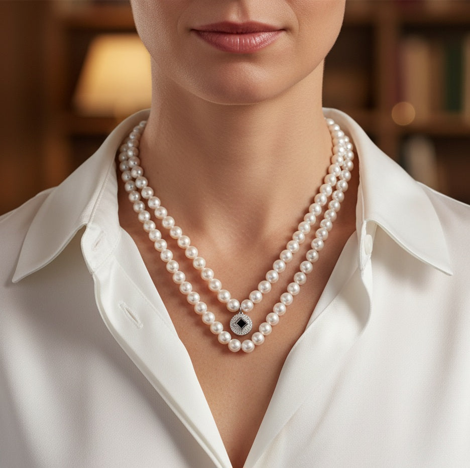 Pure Faith Pearl Necklace