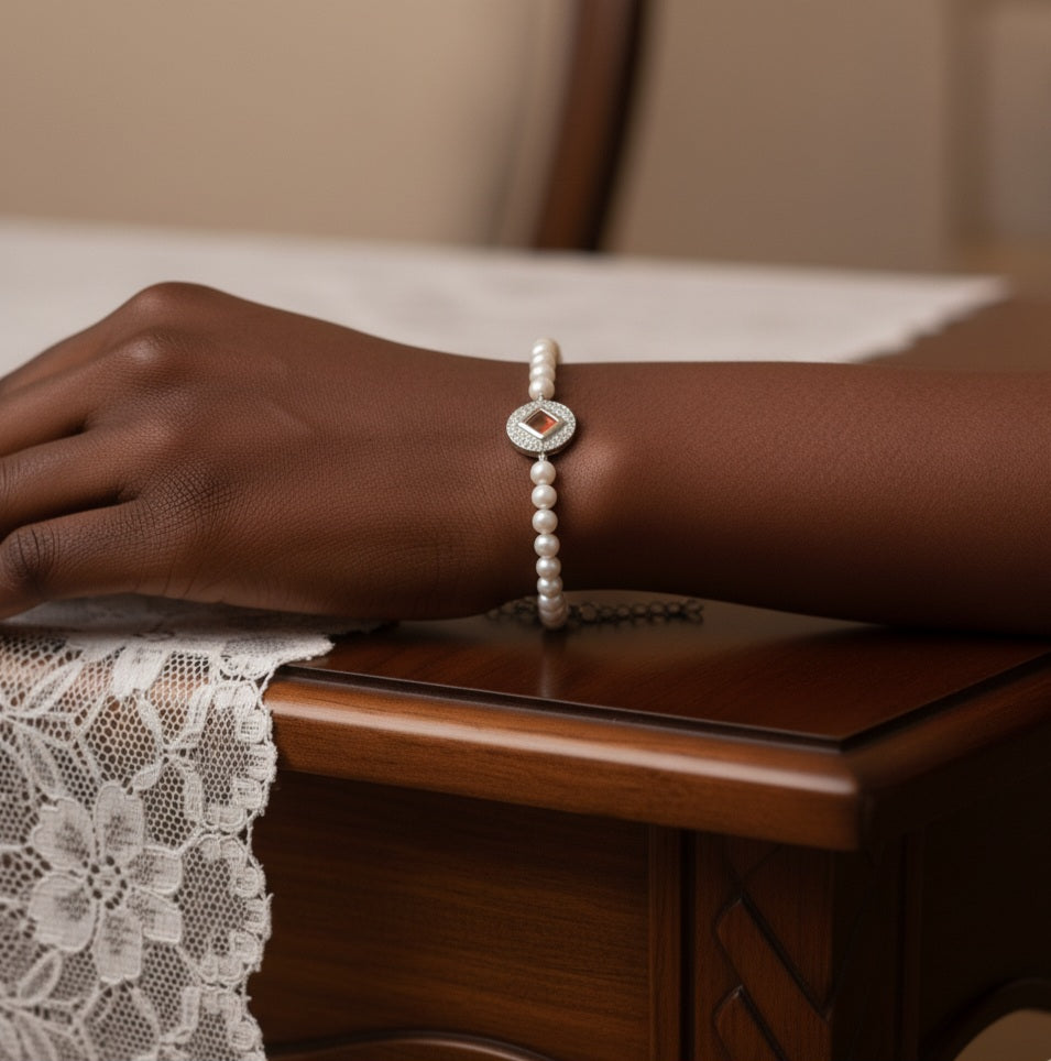 Eternal Grace Pearl Bracelet