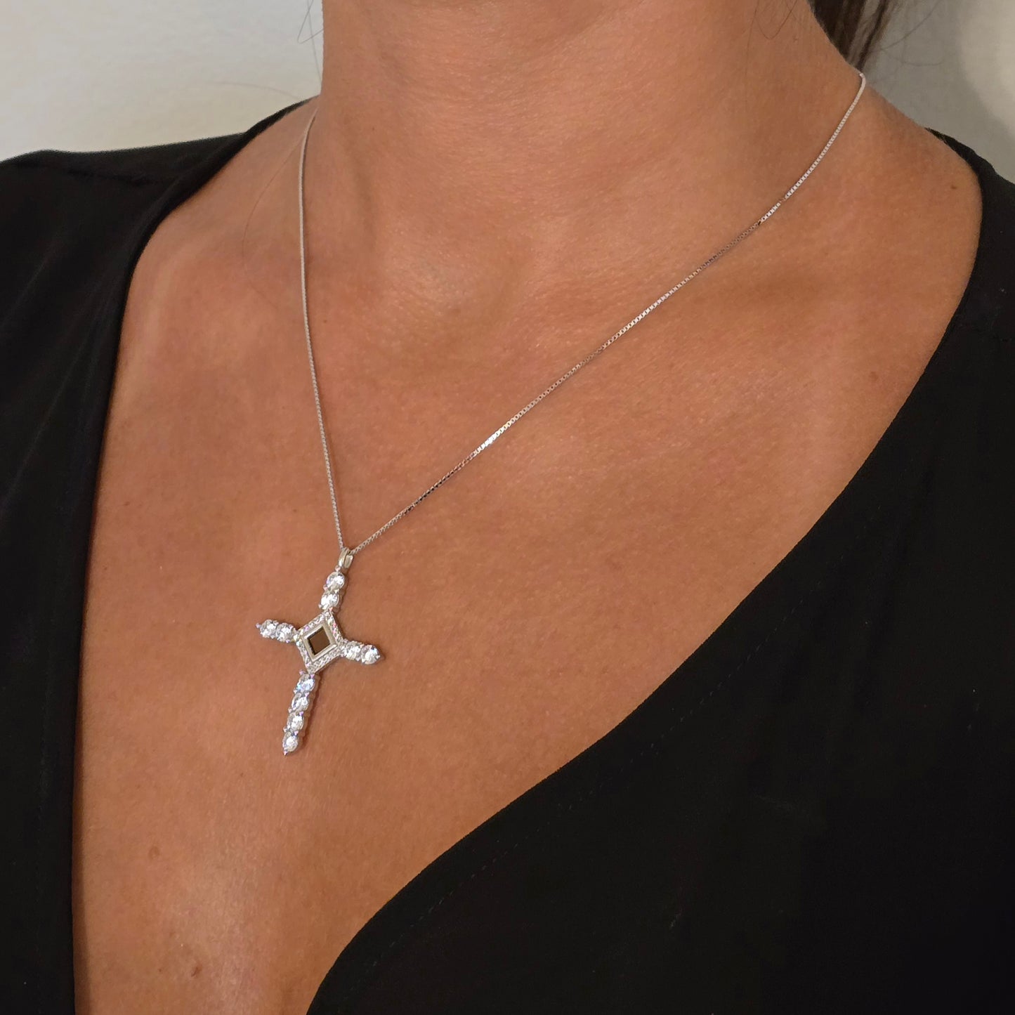 Cross Crown Necklace