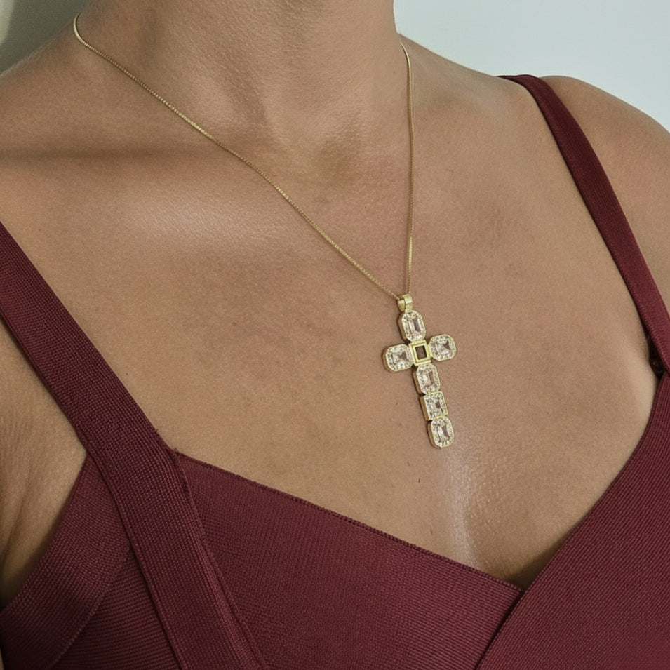 Royal Cross Necklace