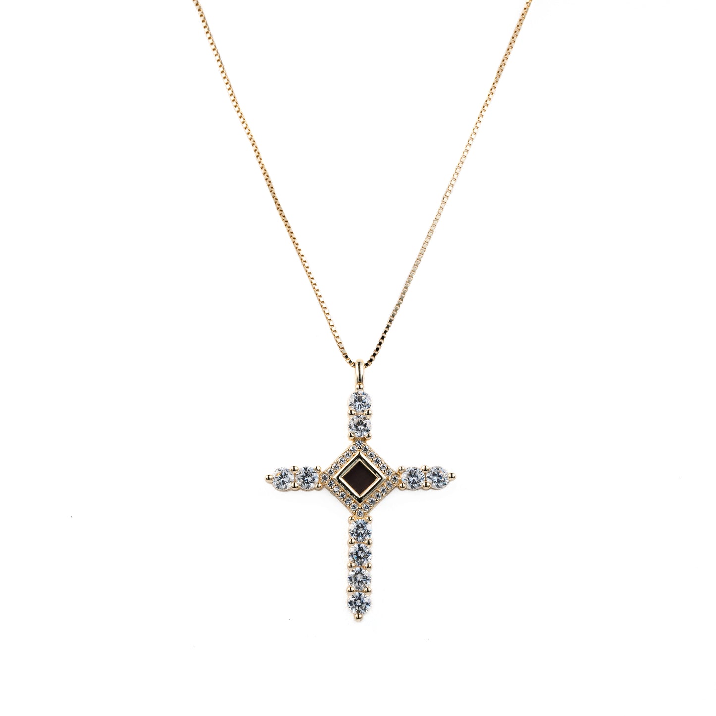 Cross Crown Necklace