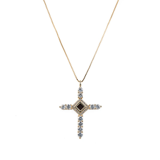 Cross Crown Necklace
