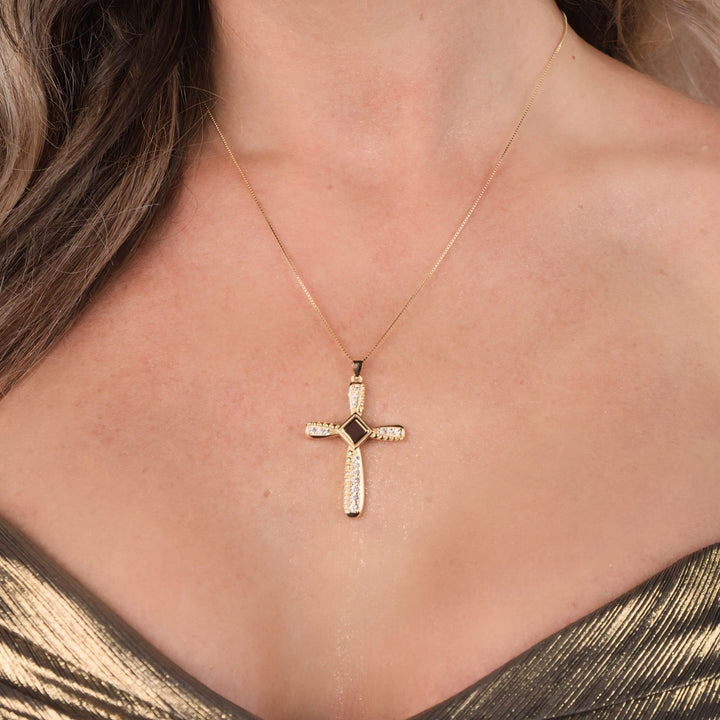 Asli Cross Necklace