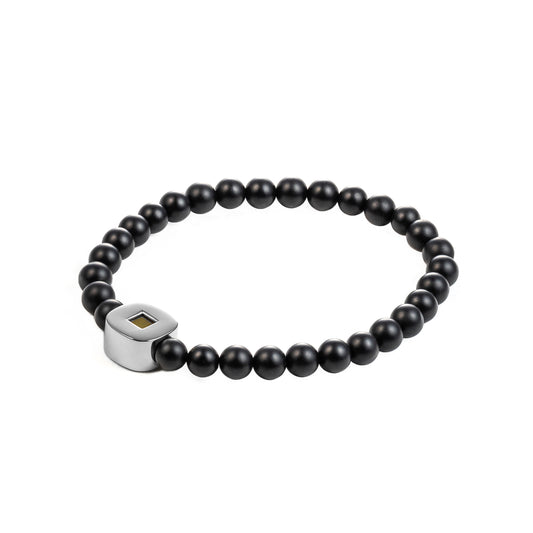Black Agate  Eagle Bracelet