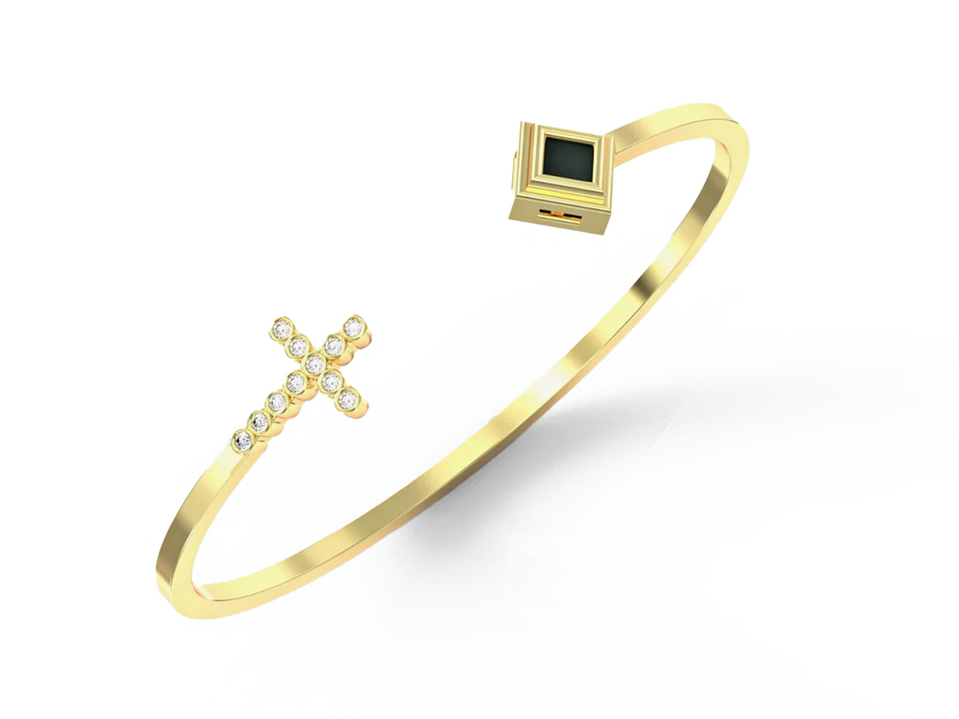 Spirit Bangle - 18k Gold-Plated / Sterling Silver