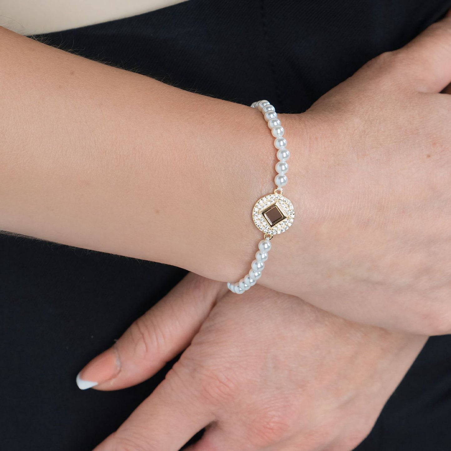 Eternal Grace Pearl Bracelet & Necklace Set