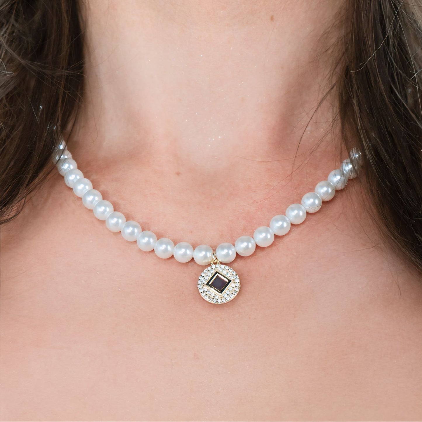 Eternal Grace Pearl Bracelet & Necklace Set