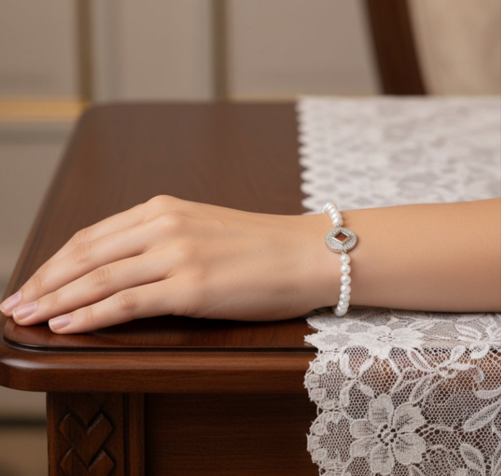 Eternal Grace Pearl Bracelet