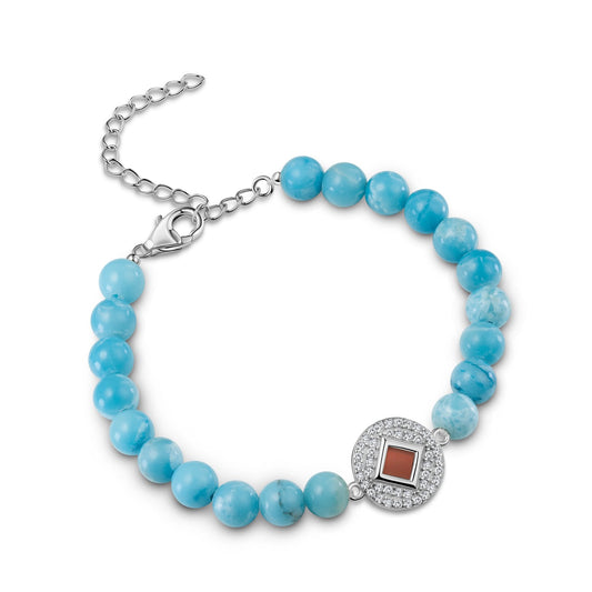Larimar Elegance Bracelet