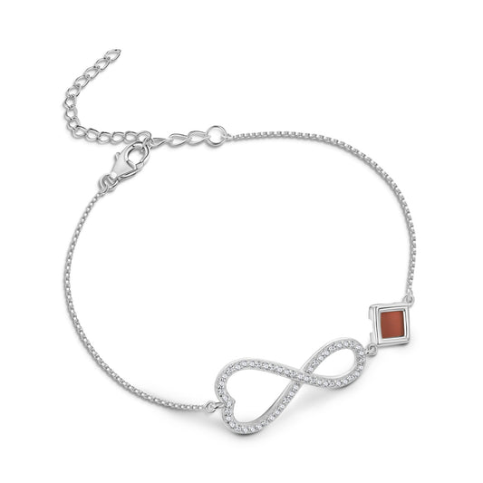 Infinity Heart Bracelet