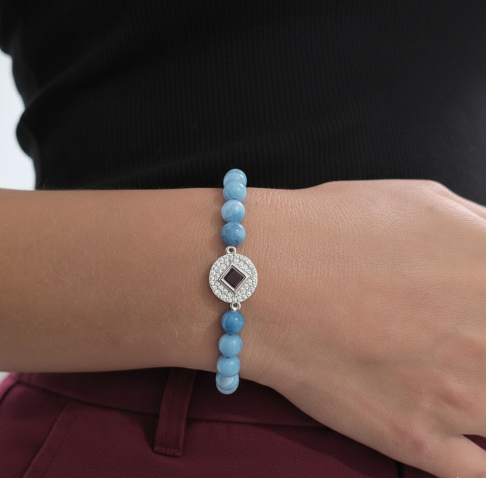 Larimar Elegance Bracelet