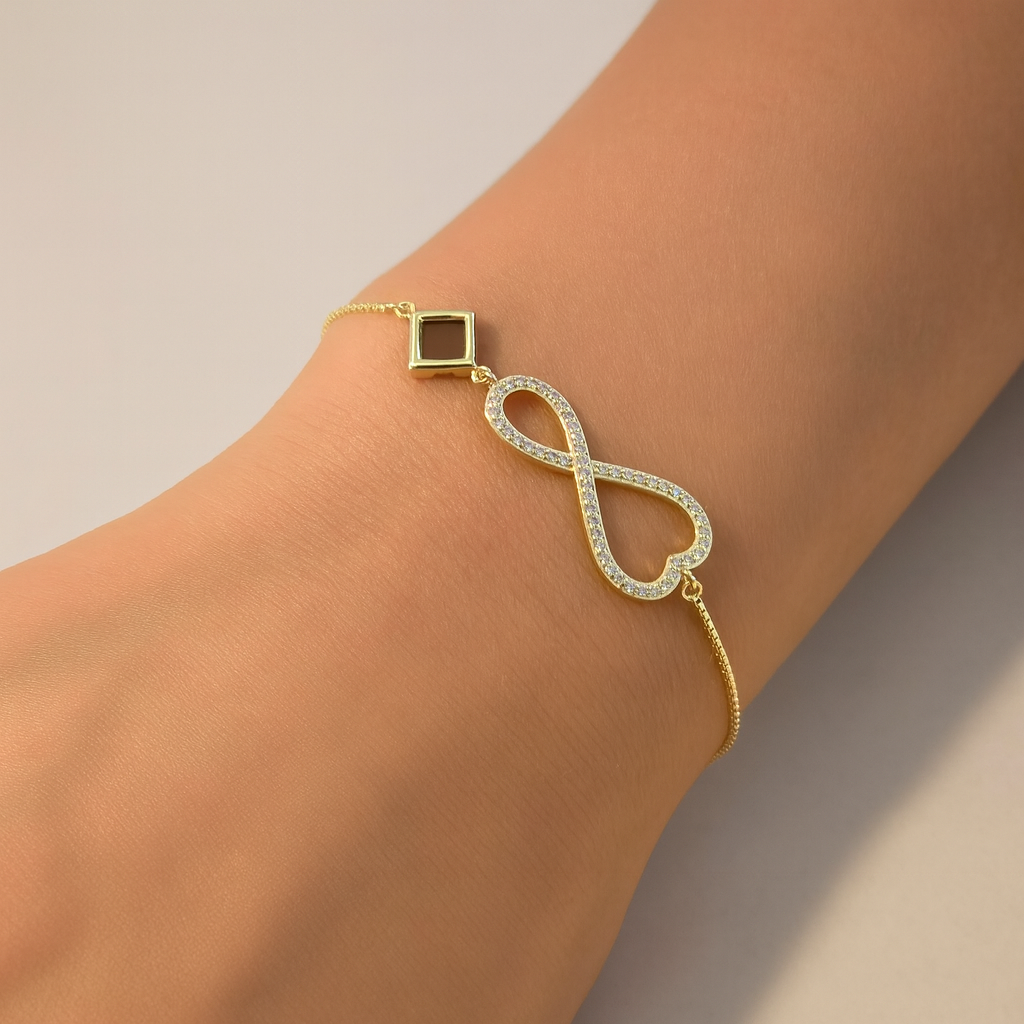 Infinity Heart Bracelet