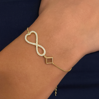 Infinity Heart Bracelet