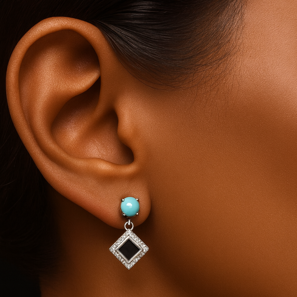 Bond Larimar Drop Earrings