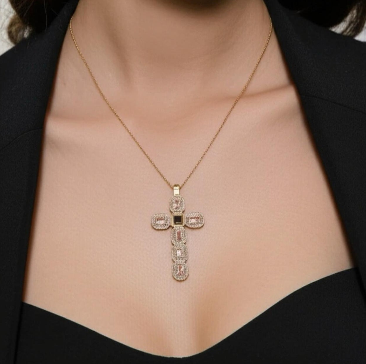 Royal Cross Necklace