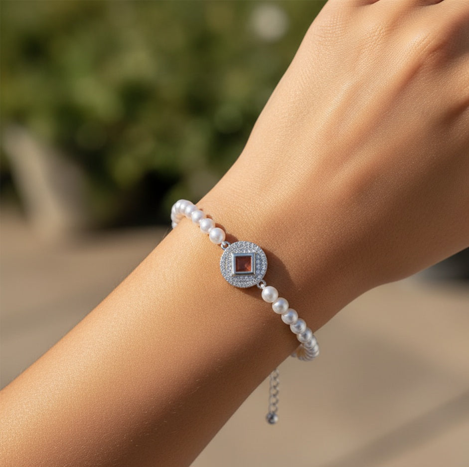Eternal Grace Pearl Bracelet