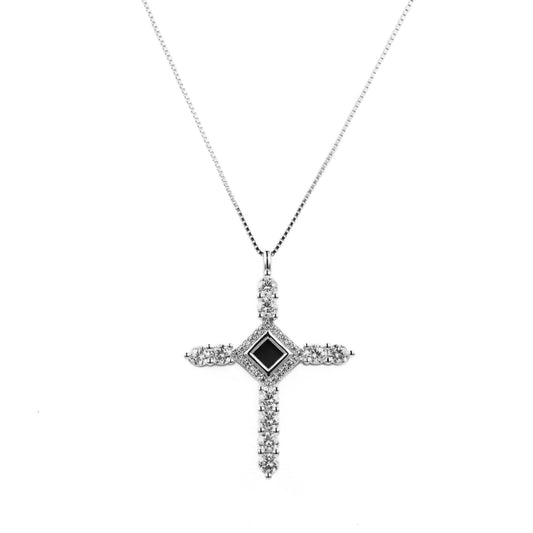 Cross Crown Necklace