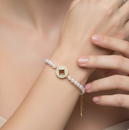 Eternal Grace Pearl Bracelet