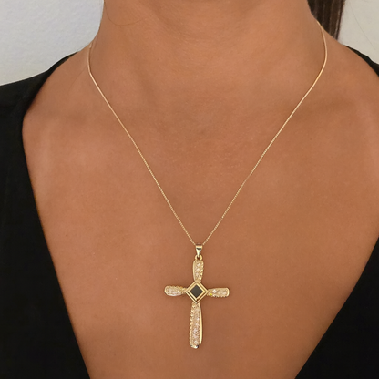 Asli Cross Necklace