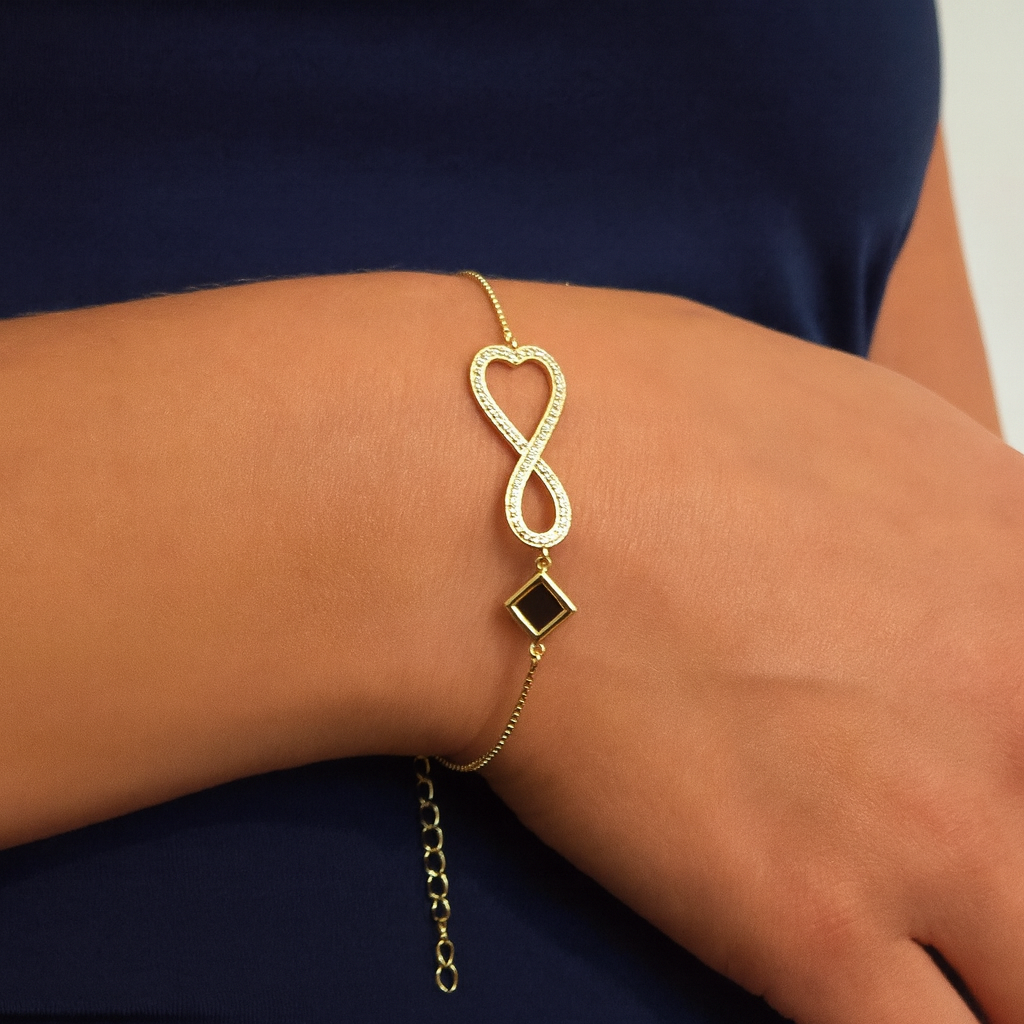 Infinity Heart Bracelet