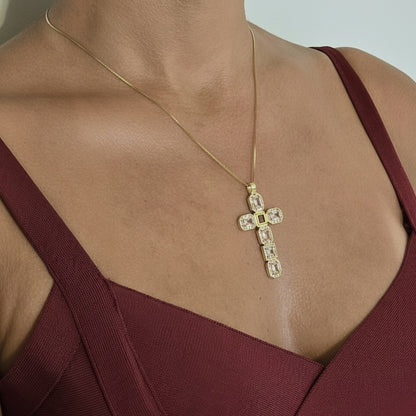 Royal Cross Necklace