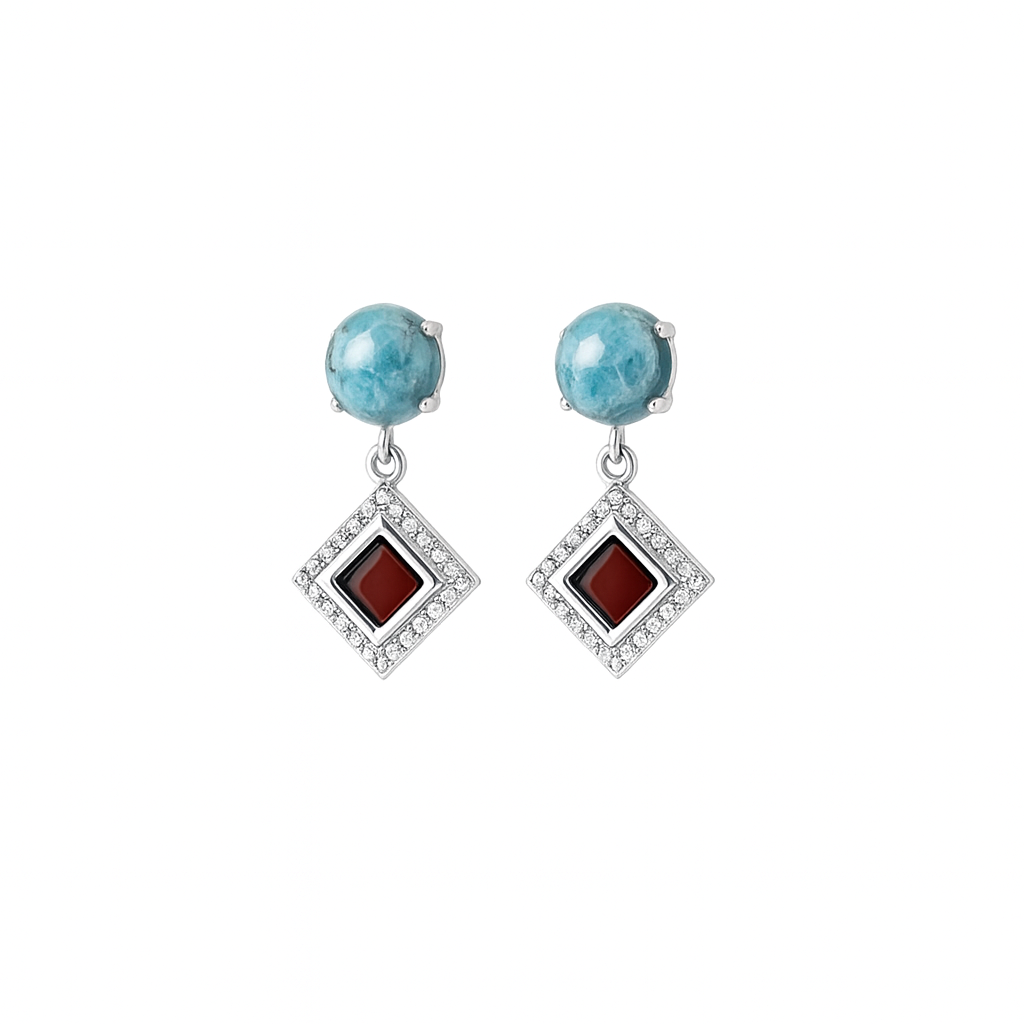 Bond Larimar Drop Earrings